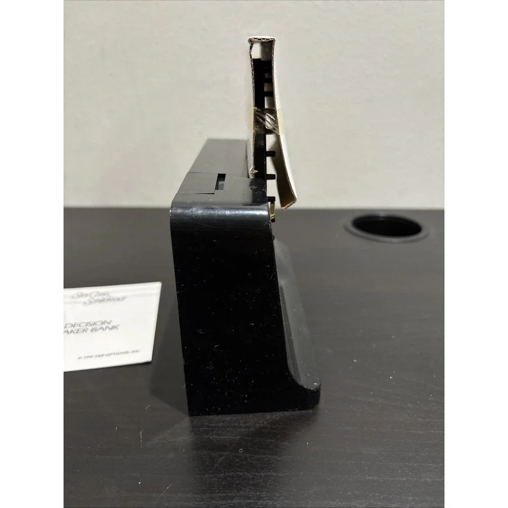 Star Case Decision Maker Bank 1991 New No Box Made In Macao